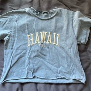 Brandy Melville cropped Hawaii top